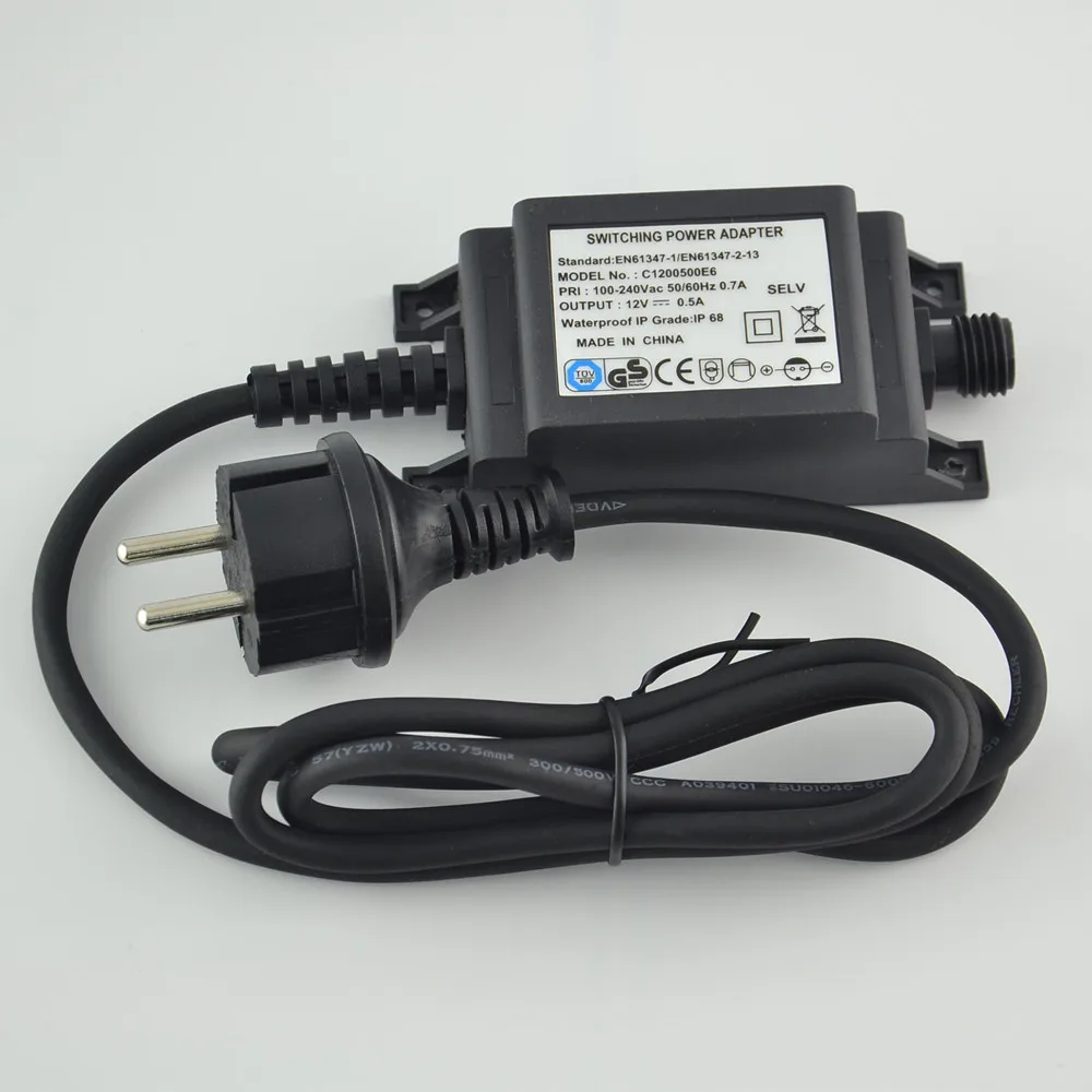 Outdoor Power Transformer - IP68 DC12V 1A Power Driver Charger