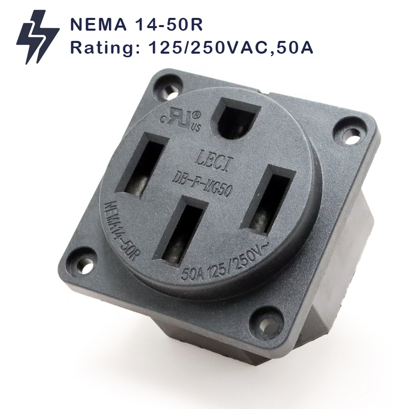 NEMA 14-50R Receptacle 50 Amp  - Outdoor Power Inlet Box บทวิจารณ์และราคา