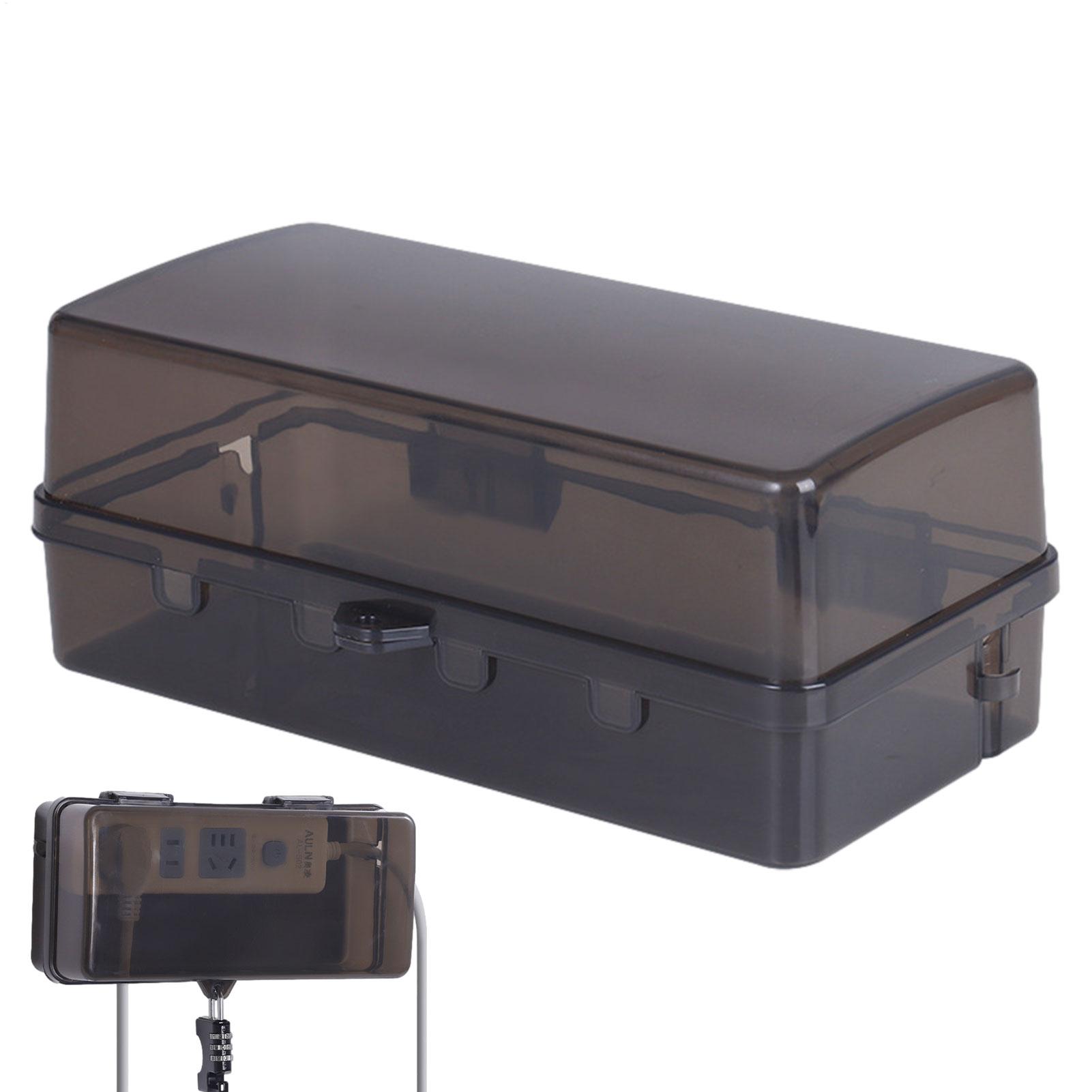 กล่องปลั๊กพลาสติกทนทาน กล่องจั - Outdoor Power Outlet Cover บทวิจารณ์และราคา