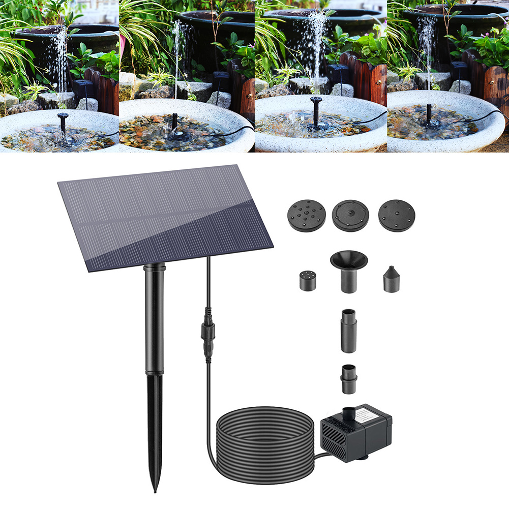 5W 5V น้ําพุตกแต่งสวน Stake พล - Outdoor Power Stake บทวิจารณ์และราคา