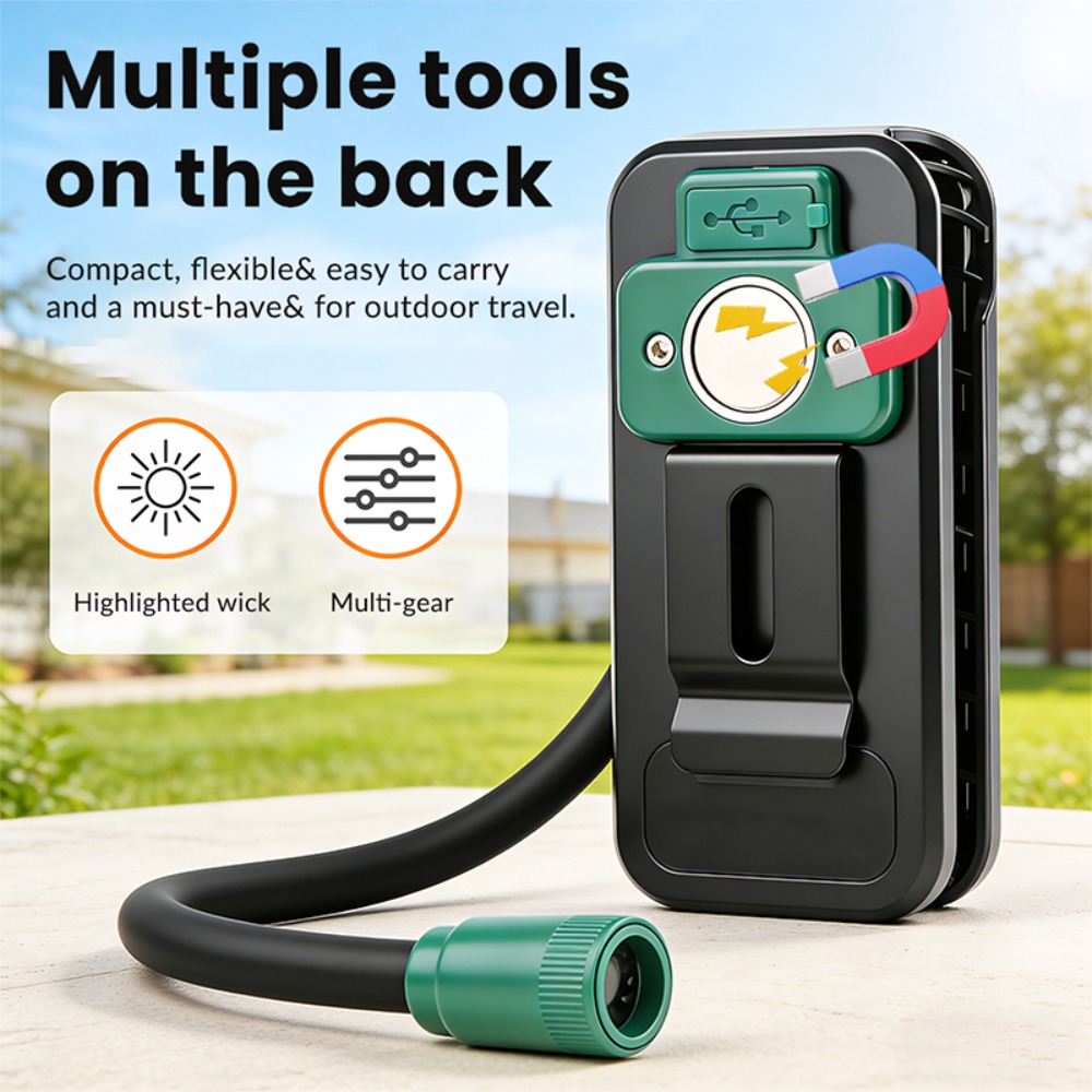 ไฟฉายแม่เหล็กแบบใหม่พร้อมคลิปห - Outdoor Power Usb บทวิจารณ์และราคา