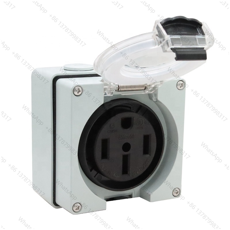 กล่องจ่ายไฟสำหรับรถบ้าน 50 แอม - Outdoor Power Inlet Box บทวิจารณ์และราคา