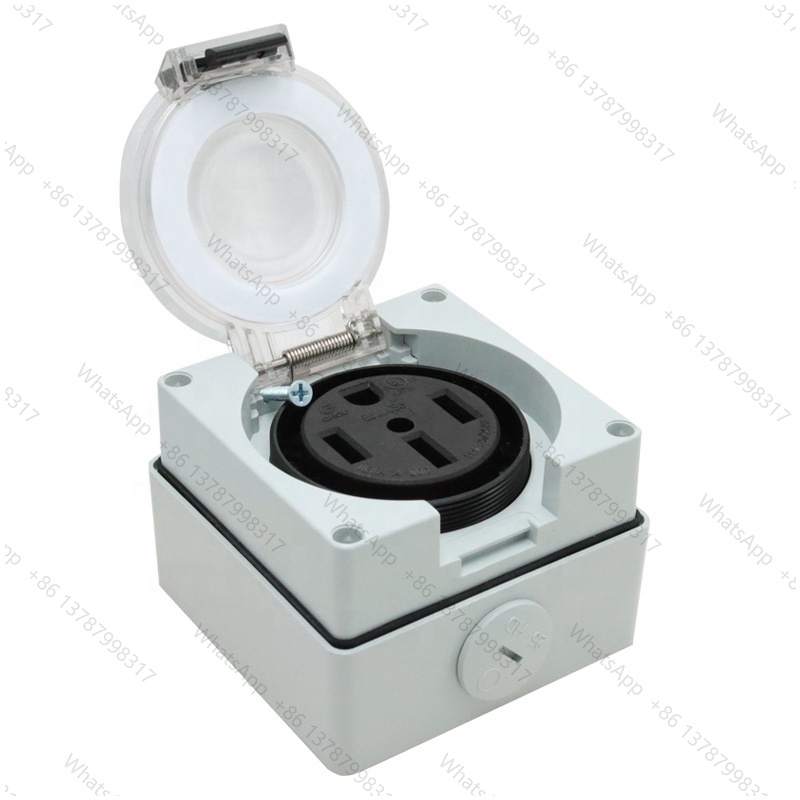 กล่องจ่ายไฟสำหรับรถบ้าน 50 แอม - Outdoor Power Inlet Box บทวิจารณ์และราคา