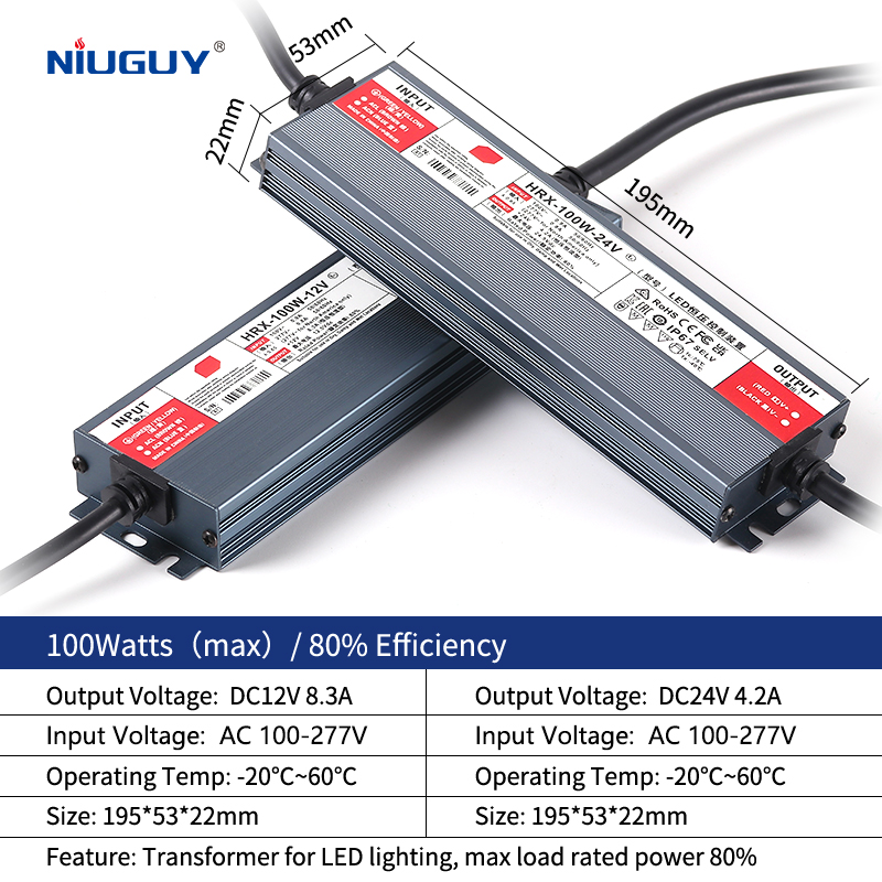 แหล่งจ่ายไฟกลางแจ้ง DC 12V 24V - Outdoor Power Transformer บทวิจารณ์และราคา