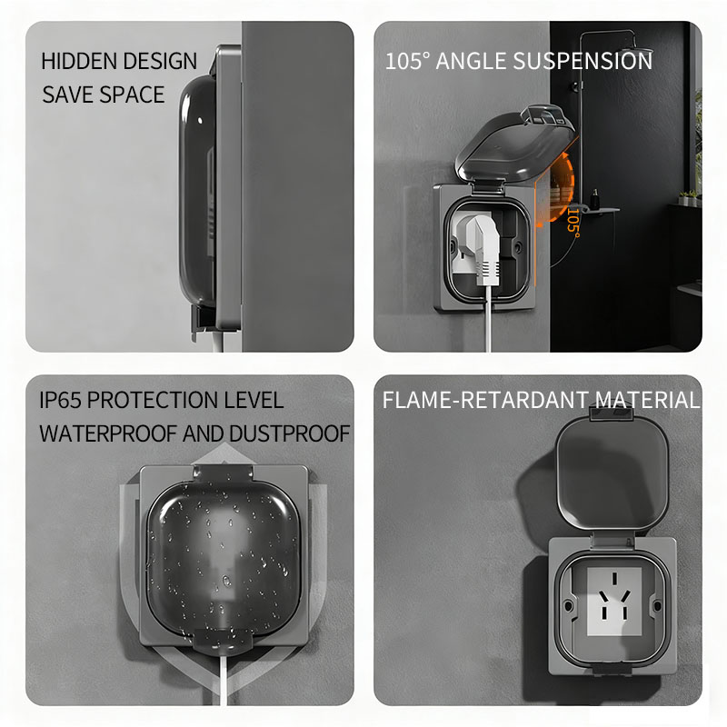 เต้ารับไฟฟ้ากันน้ำกลางแจ้งมาตร - Outdoor Power Inlet Box บทวิจารณ์และราคา