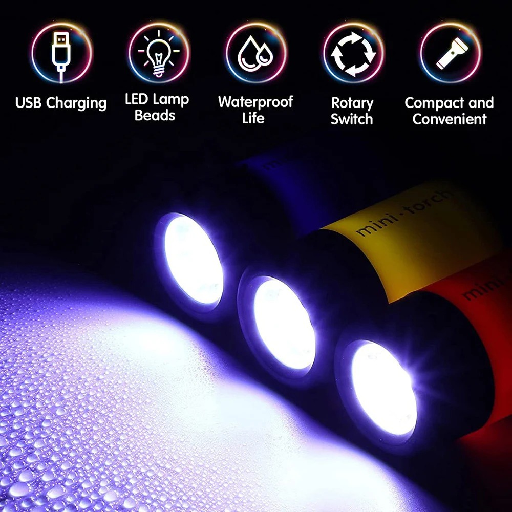 USB ชาร์จไฟได้ ไฟฉายขนาดเล็กสำ - Outdoor Power Usb บทวิจารณ์และราคา