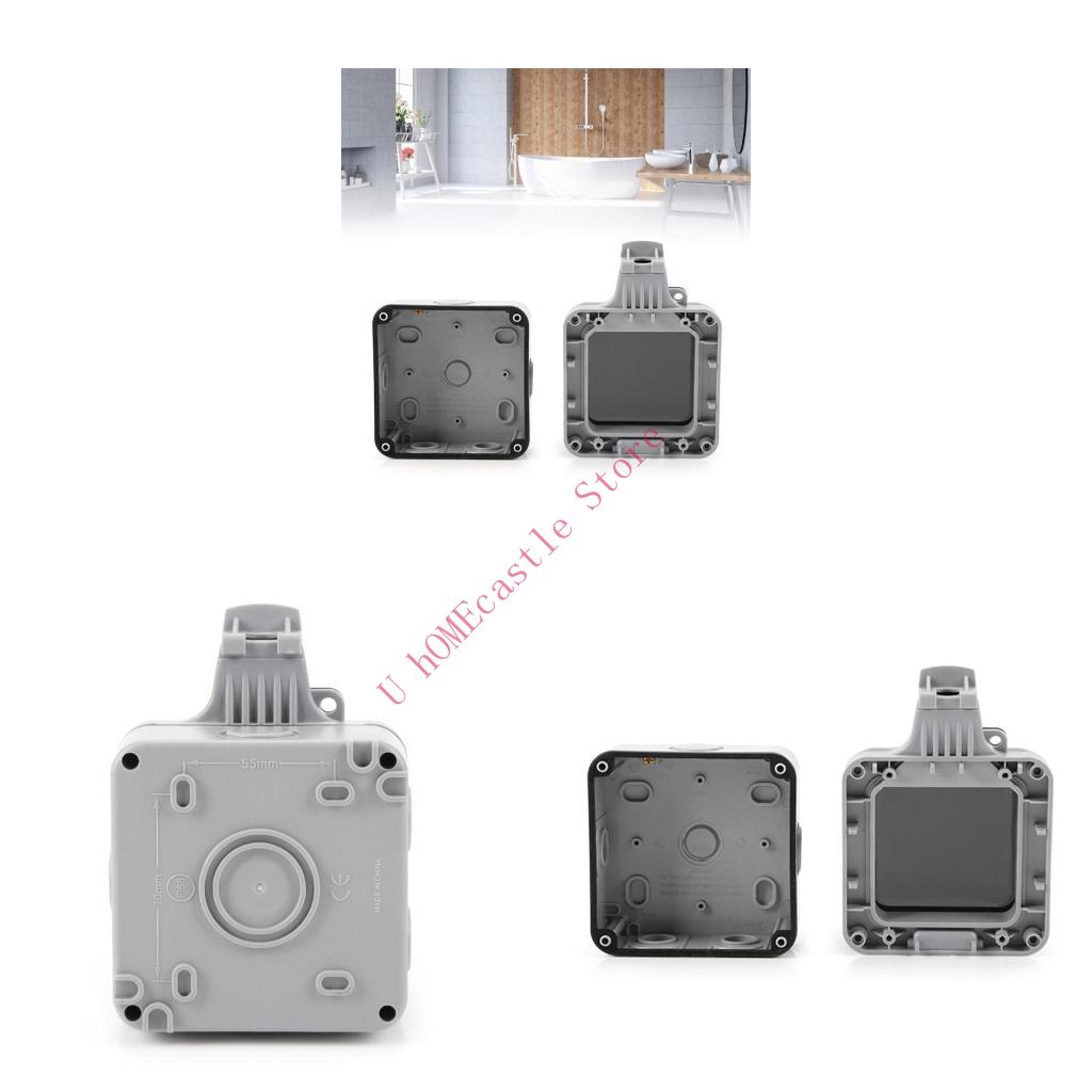 63HF กันน้ำซ็อกเก็ตกล่องปลั๊กก - Outdoor Power Outlet Cover บทวิจารณ์และราคา