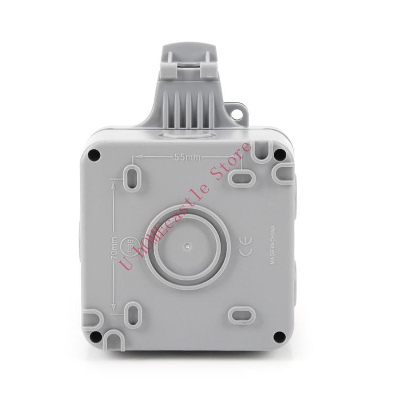 63HF กันน้ำซ็อกเก็ตกล่องปลั๊กก - Outdoor Power Outlet Cover บทวิจารณ์และราคา