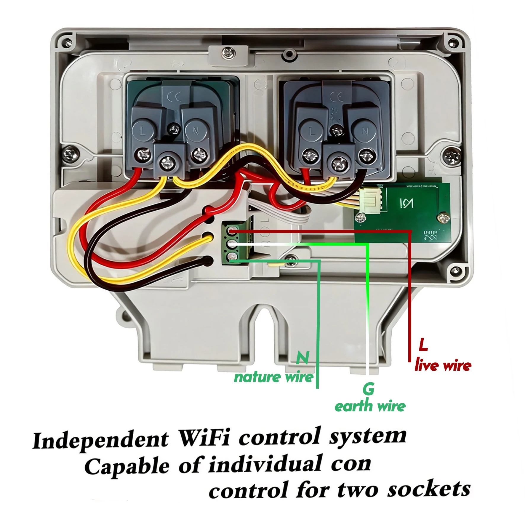 เต้ารับไฟฟ้ากันน้ำ Tuya สำหรับ - Outdoor Power Inlet Box บทวิจารณ์และราคา