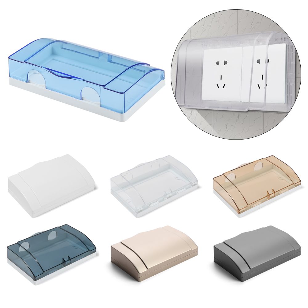 1ชิ้น86ชนิดคู่ป้องกันซ็อกเก็ตป - Outdoor Power Outlet Cover บทวิจารณ์และราคา