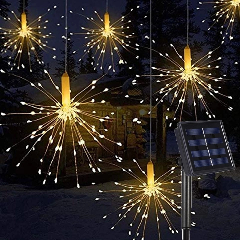 120Led 200 Led โคมไฟพลังงานแสง - Outdoor Power For Xmas Lights บทวิจารณ์และราคา