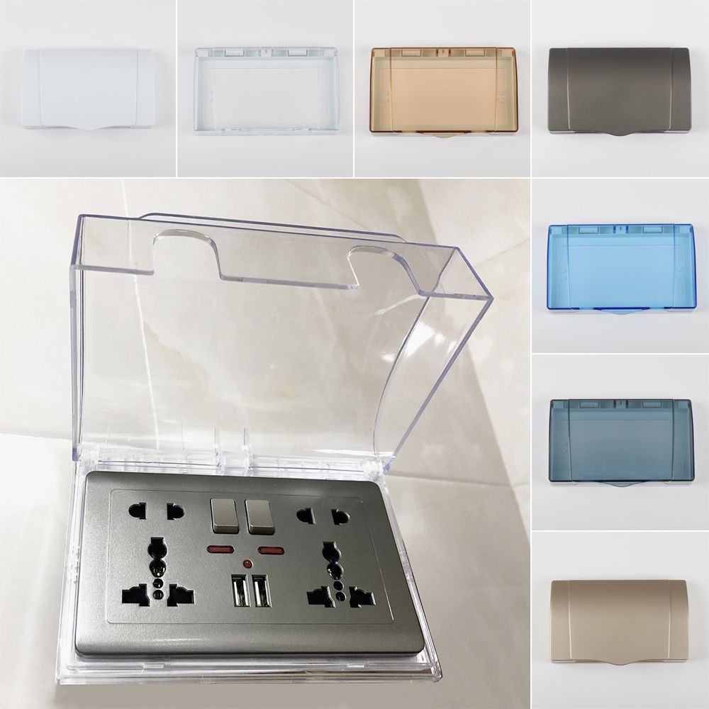 กล่องป้องกันสวิตช์พลาสติก ปลั๊ - Outdoor Power Outlet Cover บทวิจารณ์และราคา