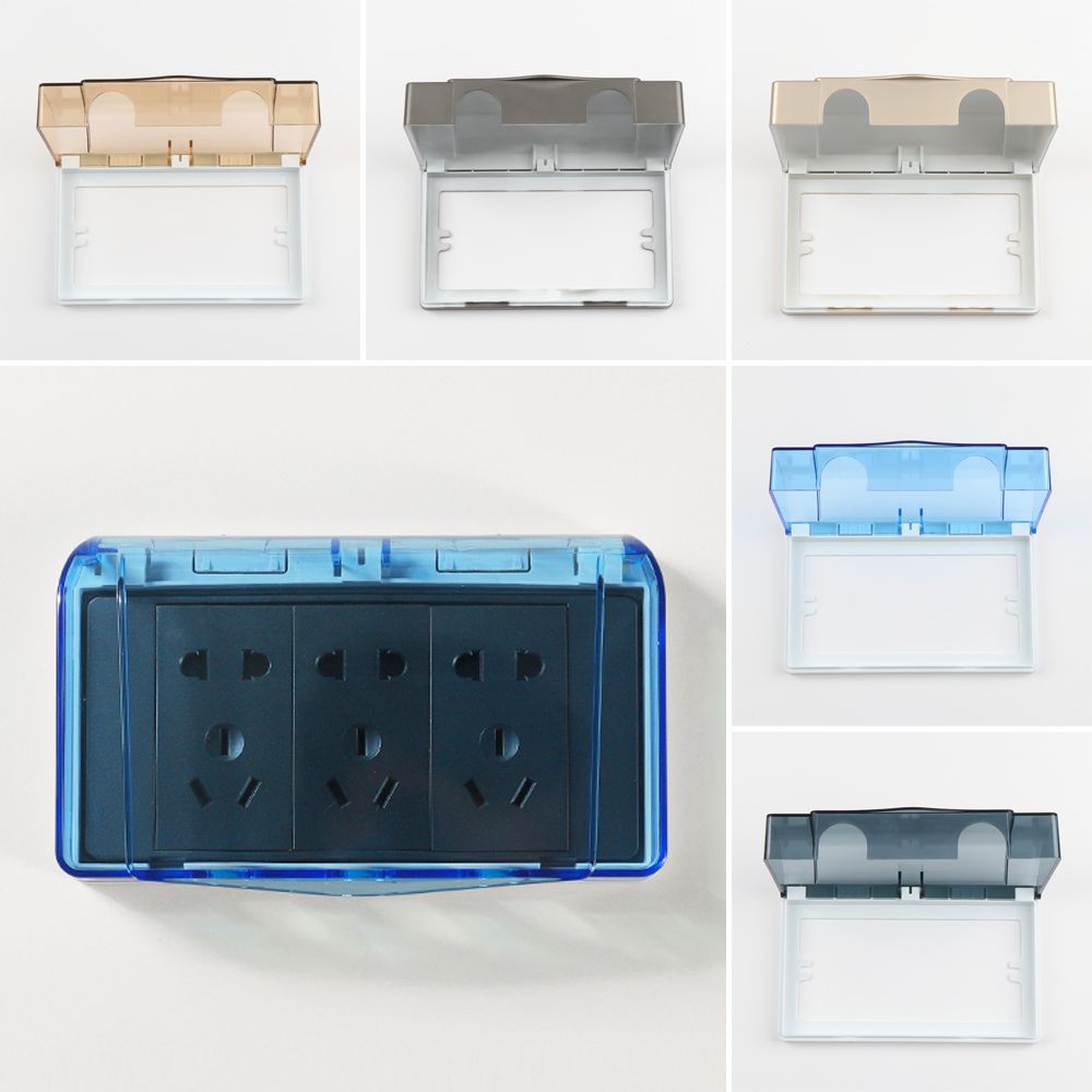 กล่องป้องกันสวิตช์พลาสติก ปลั๊ - Outdoor Power Outlet Cover บทวิจารณ์และราคา